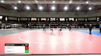 120 lbs Quarterfinal - Joseph Calvin, Father Ryan High School vs Tyler Wood, St. Mary's Ryken