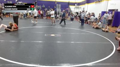 120 lbs Round 2 - Konner Partin, Mighty Warriors Wrestling Acad vs Vladimir Pipa, C2X Academy