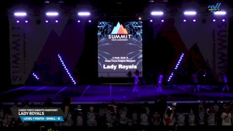Cheer Force Knights Maryport - Lady Royals [2025 L1 Youth - Small - B Day 2] 2025 The Youth Summit