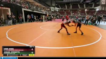 83 lbs Cons. Semi - Ezekiel Amonette, Vici Wrestling Club vs Amir Jones, El Paso Enforcers Wrestling Club
