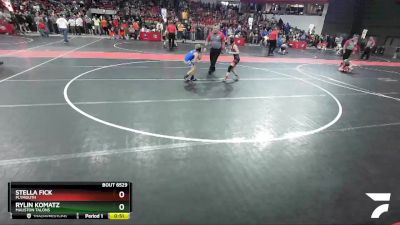 75 lbs Cons. Round 4 - Rylin Komatz, Mauston Talons vs Stella Fick, Plymouth