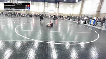 110 lbs Rr Rnd 2 - Jackson Huff, Lake Gibson vs Jose Estrella, Ecedao