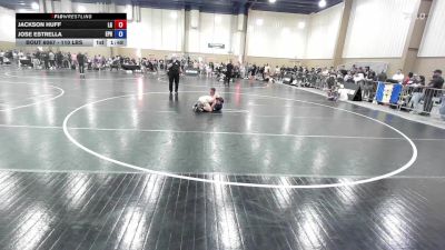 110 lbs Rr Rnd 2 - Jackson Huff, Lake Gibson vs Jose Estrella, Ecedao