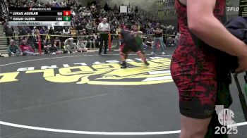 168 lbs Cons. Round 1 - Isaiah Olden, Ed Harris Middle School vs Lukas Aguilar, Woodlake