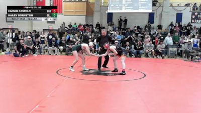 126 lbs Semifinal - Caitlin Castoldi, Woburn vs Hailey Bornstein, Billerica
