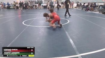 100 lbs Quarterfinal - Murphy Lengkeek, Michigan Grappler RTC vs Stefano Garcia, Eagle Empire