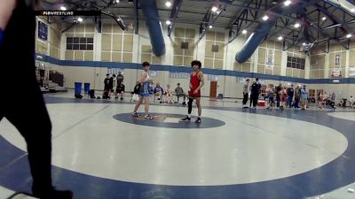14U Boys GR - 110-115 Champ. Round 3 - Elijah Bleu Santos-Moore vs Kash Morries, Owen County Wrestling Club