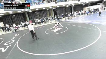 101 lbs Cons. Round 3 - Donovan Lowery, Normal West vs Cam Whitehead, Unattached