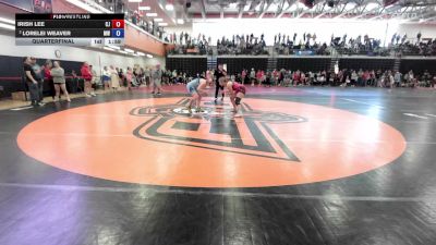 155 lbs Quarterfinal - Irish Lee, Carl Junction vs Lorelei Weaver, MO West