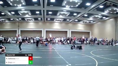 132 lbs Round Of 32 - Nate Galloway, Rocky Mountain vs Kaleb Cruz, Grindhouse WC