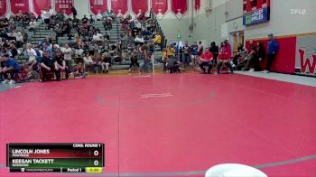 138 lbs Cons. Round 1 - Lincoln Jones, Montrose vs Keegan Tackett, Norwood