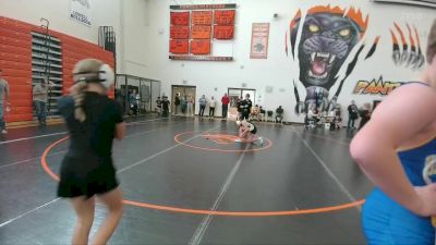 98-105 lbs Round 5 - Ryan Whisenant, Greybull MS vs Shyanne Thornock, Riverton Middle School