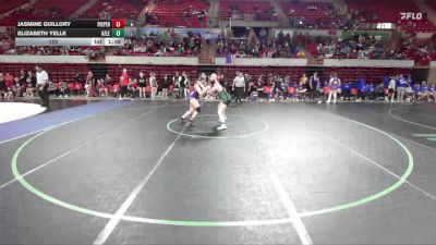 170 lbs Round 3 - 2nd Wrestleback And Semi-finals(16 Team) - Elizabeth Yelle, Azle vs Jasmine Guillory, Comal Pieper