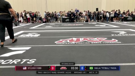 Kyleigh Cobb vs Giulia "Pitbull" Paiva 2025 ADCC Orlando Open/Youth Trials