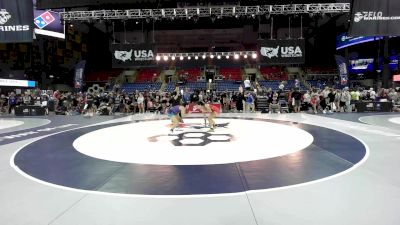 110 lbs Champ. Rd Of 16 - Reanah Utterback, IA vs Jaydin Cuevas, CO