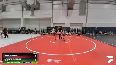 85 lbs Cons. Round 1 - Amir Tamayo, Best Trained Wrestling vs Monroe Floreani, Texas