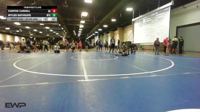 43-46 lbs Rr Rnd 5 - Canton Cargill, Duncan Demons vs Myles Bathgate, Wichita Training Center