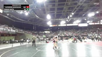 105 lbs Cons. Semi - Catherine Montalvan, West Jefferson vs Kanani Watts, Eagle