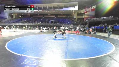 106 lbs Cons. Round 4 - Cody Holtberg, St. Mary`s vs Ozora Thao, Monterey Trail