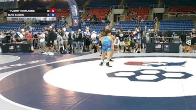157 lbs Semis - Tommy Rowlands, Ohio vs Jake Austin, Florida