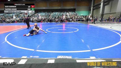 67 lbs 3rd Place - Jack Gorman, SJO Youth vs Taetem Kunze, Salem Elite Mat Club