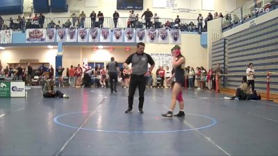 100 lbs Cons. Semi - Aliyah Allen, Borah High School vs Maddelyn Modawell, Mountain View