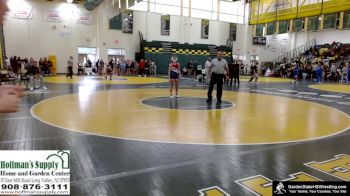 107 lbs Champ. Round 1 - Isabella Elkins, Roselle Park vs Sophia Parzero, Lenape Valley H.S.