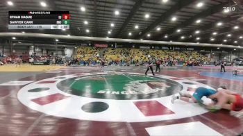 175 lbs Semifinal - Ethan Hague, Eastside United vs Sawyer Carr, Bison Wrestling Club