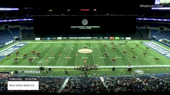 Blue Valley West H.S. "FloMarching" at 2019 BOA Grand National Championships, pres. by Yamaha