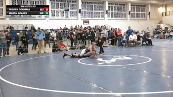 132 lbs 5th Place - Trevien Goldman, Wilton vs Mason Soares, Bunnell