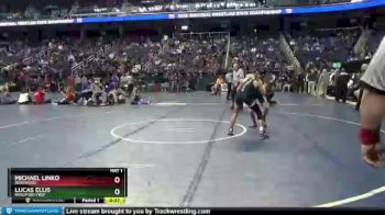 1A 132 lbs Cons. Semi - Lucas Ellis, Bradford Prep vs Michael Linko, Rosewood