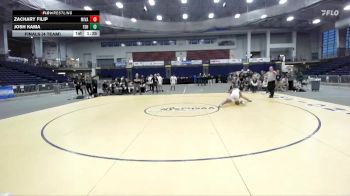 190 lbs Finals (4 Team) - Zachary Filip, Minisink Valley vs Josh Kama, Farmingdale Sr High