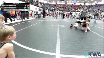 70 lbs 3rd Place - Kevin Aaron, Madill Takedown vs Atlas Hostetter, Southmoore SaberCats Wrestling