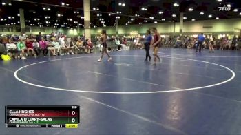 120 lbs Placement Matches (8 Team) - Camila O`leary-Salas, Charlie`s Angels-IL vs Ella Hughes, Charlie`s Angels-GA Blk
