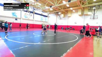 100 lbs Cons. Round 2 - Sabrina Bongcaron, Lincoln, Stockton vs Aylien Soto, Sultana