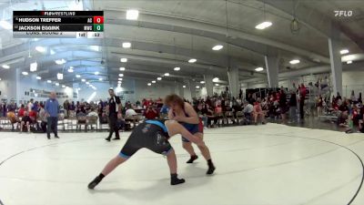 288 lbs Cons. Round 2 - Hudson Treffer, Adams Central vs Jackson Eggink, Mustang Wrestling Club