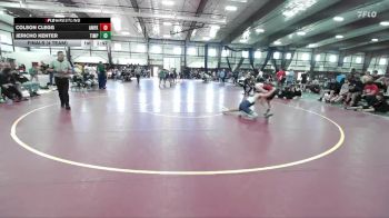 138 lbs Finals (4 Team) - Jericho Kenter, Timpanogos vs Colson Clegg, American Fork