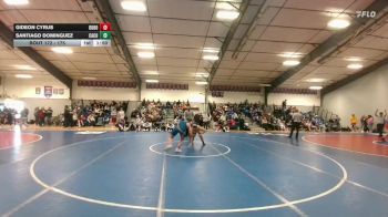 175 lbs Champ. Round 2 - Gideon Cyrus, Dubois vs Santiago Dominguez, Campbell County