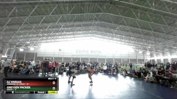 106 lbs Quarters & Wb (16 Team) - AJ Vargas, Warriors Of Christ vs Greysen Packer, Idaho 1