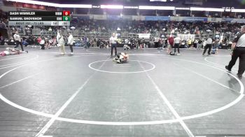 72 lbs Consi Of 4 - Dash Wimmler, Wimmler vs Samuel Grovenor, King Select Wr Ac