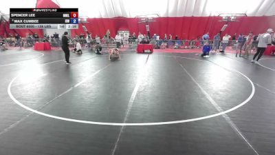138 lbs Cons. Sub-semis - Spencer Lee, Mn Elite vs Max Cumbee, IZZY Style Wrestling