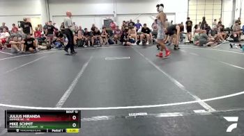 160 lbs Round 5 (6 Team) - Mike Schmit, Mayfield Mat Academy vs Julius Miranda, Hammer WC