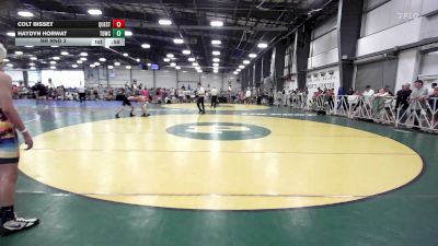 90 lbs Rr Rnd 3 - Colt Bisset, Quest School Of Wrestling MS - MS vs Haydyn Horwat, TDWC Maniacs Grey - MS