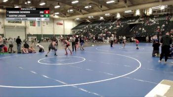 157 lbs Cons. Semi - Brennen Bowers, Jr Viking Wrestling Club vs Austin Lingen, The Best Wrestler