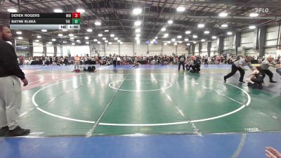 100 lbs Rr Rnd 2 - Derek Rogers, Indiana Outlaws Silver - MS vs Bayne Elsea, The Shop 814 JH - MS