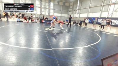 U20 Women - 65 lbs Cons. Round 4 - Margaret Buurma, MI vs Emily Medford, MI