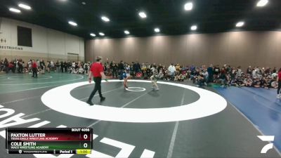 84-85 lbs Round 2 - Cole Smith, Waco Wrestling Academy vs Paxton Lutter, Texas Eagle Wrestling Academy