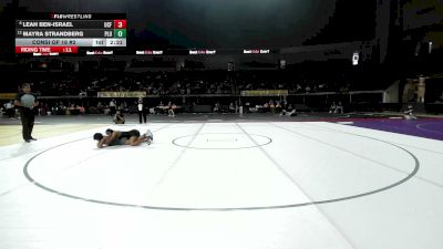124 lbs Consi Of 16 #2 - Leah Ben-Israel, Central Florida vs Mayra Strandberg, Pacific Lutheran