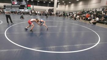 120 lbs Champ. Rd Of 16 - Beckett Edstrom, MN Elite Wrestling Club vs Behzod Rakhmatov, Texas