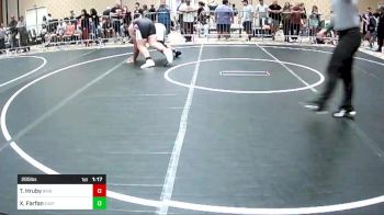 285 lbs Round Of 32 - Taylor Hruby, Brighton WC vs Xavier Farfan, Eastvale Elite